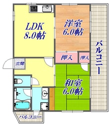 富士マンションの物件間取画像